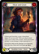 Meat and Greet (Yellow) [U-CRU152-RF] (Crucible of War Unlimited)  Unlimited Rainbow Foil