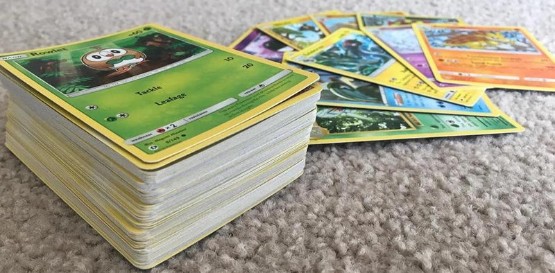 100 Pokemon Cards including 10 Rare / Reverse Bulk Pack