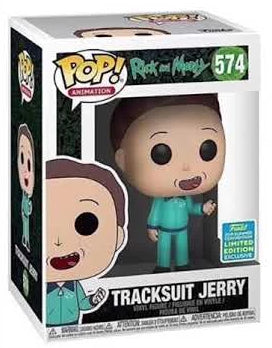 SDCC Rick & Morty - Jerry in Tracksuit Pop! 574