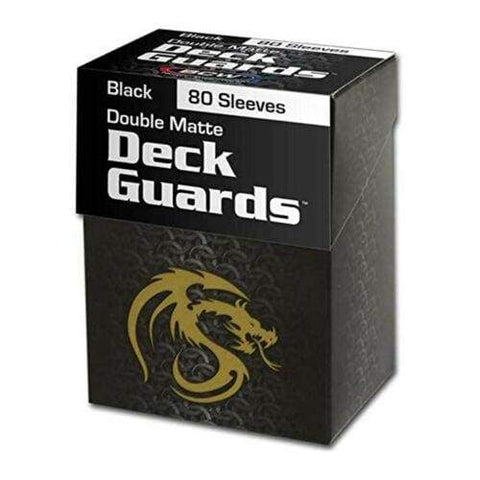 BCW Deck Guard Boxed Sleeves (80) Black
