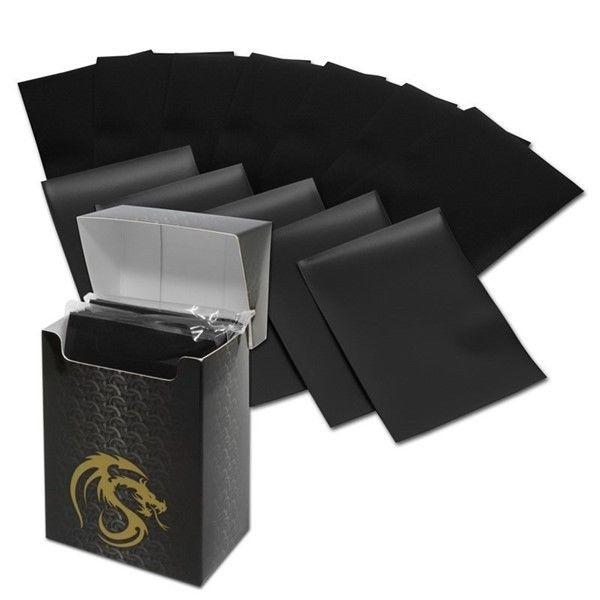 BCW Deck Guard Boxed Sleeves (80) Black