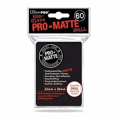 Ultra Pro Matte Sleeves Small 60ct - Black