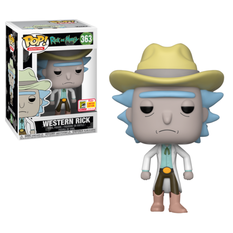 SDCC Rick & Morty - Western Rick Pop! 363