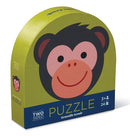 Crocodile Creek Two Sided Puzzle - Monkey 24pc
