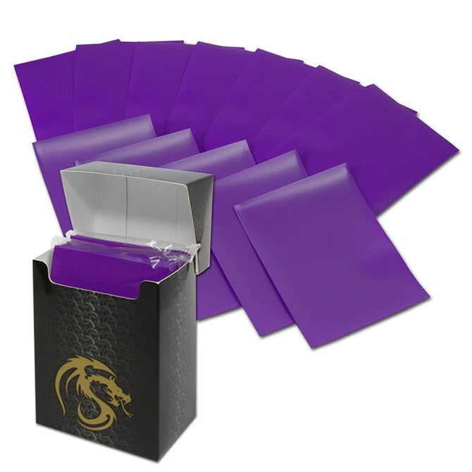 BCW Boxed Sleeves Purple (80)