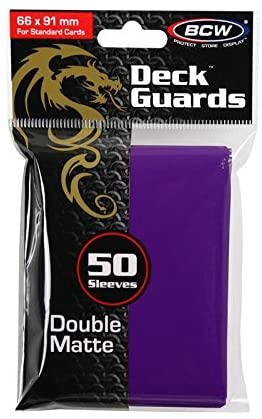 BCW Deck Guard 50ct Purple