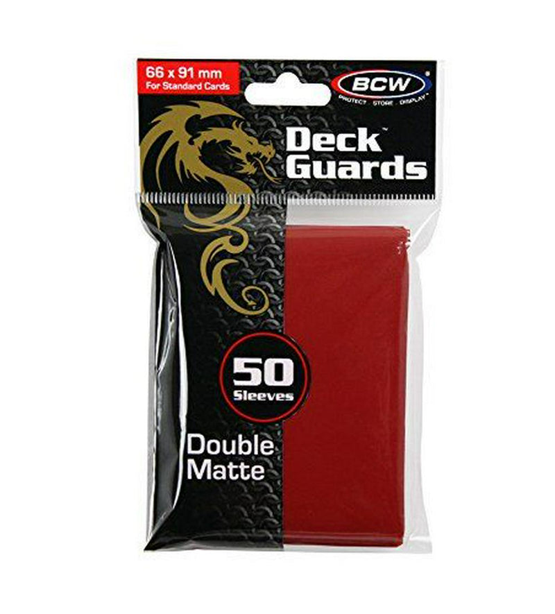 BCW Deck Guard (50) Red