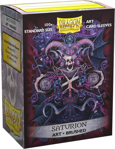 Dragonshield Art Sleeves Brushed - Saturion Coat of Arms 100ct