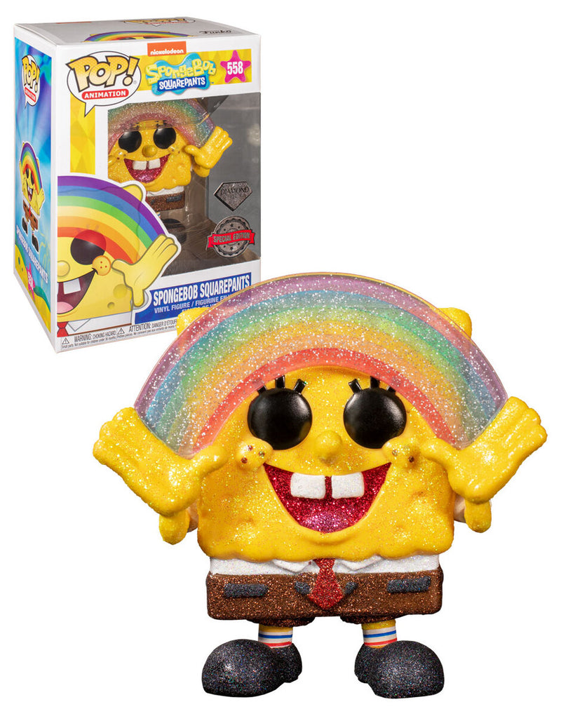 Spongebob Squarepants with Rainbow 558 Diamond Pop!