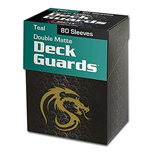 BCW Deck Guard Boxed Sleeves (80) Teal