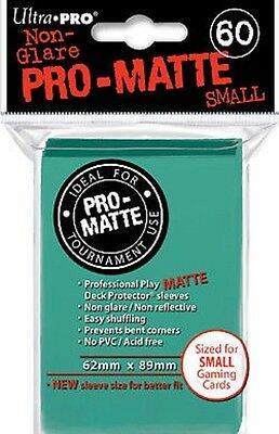 Ultra Pro Matte Sleeves Small 60ct  - Aqua