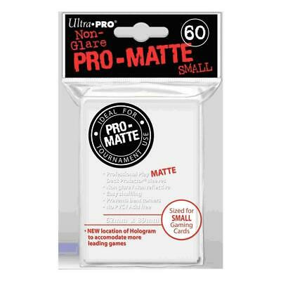 Ultra Pro Matte Sleeves Small 60ct - white