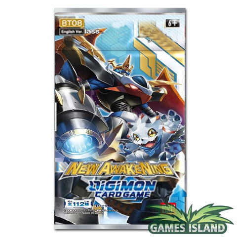 Digimon Card Game Series 8.0 New Awakening Booster