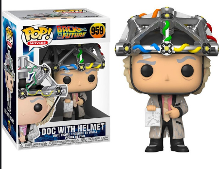 Back to the Future - Doc with Helmet Pop! 959