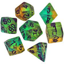 Dice Set - Mojito