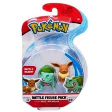 Pokemon Battle Figure Pack- Eevee and Bulbasaur