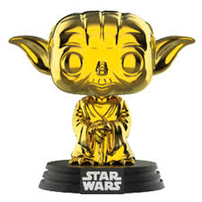 Star Wars - Yoda Gold Chrome Pop! SW19
