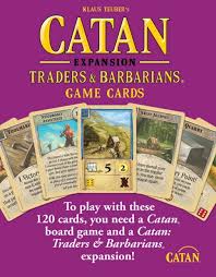 Catan Expansion - Traders & Barbarians  Game Cards