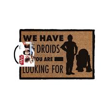 Star Wars: We Have the Droids you are Looking for Doormat
