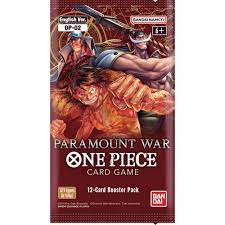 One Piece TCG Booster Pack OP-02- Paramount War