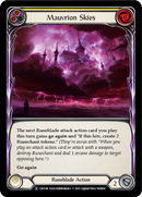 Mauvrion Skies (Yellow) [U-CRU146-RF] (Crucible of War Unlimited)  Unlimited Rainbow Foil