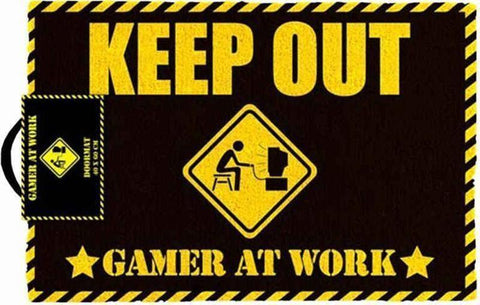 Gamer at Work Doormat