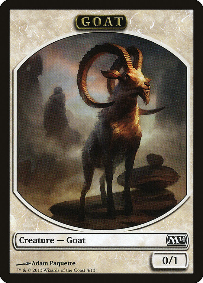 Goat Token [Magic 2014 Tokens]