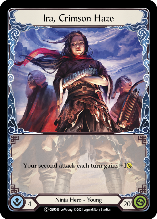 Ira, Crimson Haze [U-CRU046-RF] (Crucible of War Unlimited)  Unlimited Rainbow Foil