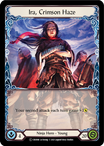 Ira, Crimson Haze [U-CRU046-RF] (Crucible of War Unlimited)  Unlimited Rainbow Foil