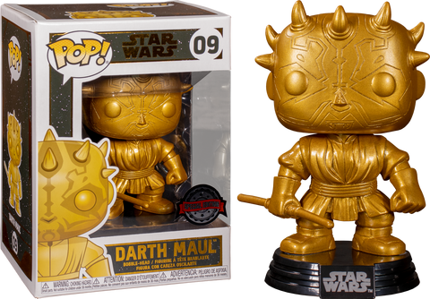 Star Wars - Darth Maul Gold MT Pop! 09