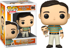 The 40-Year-Old Virgin - Andy Stitzer holding Oscar Goldman Pop! 1064