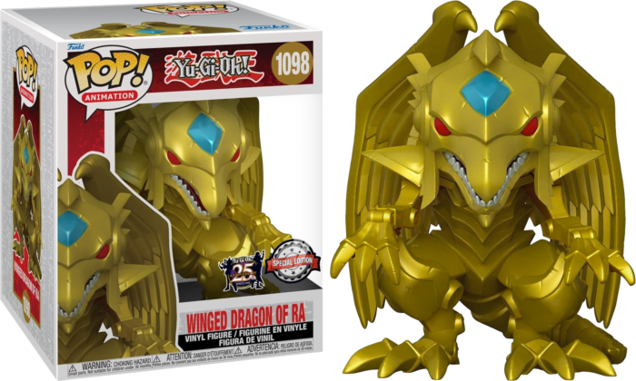 Yu-Gi-Oh - Winged Dragon of Ra 6" Pop! 1098