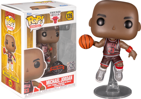 NBA - Michael Jordan (Black Bulls) Pop! 126