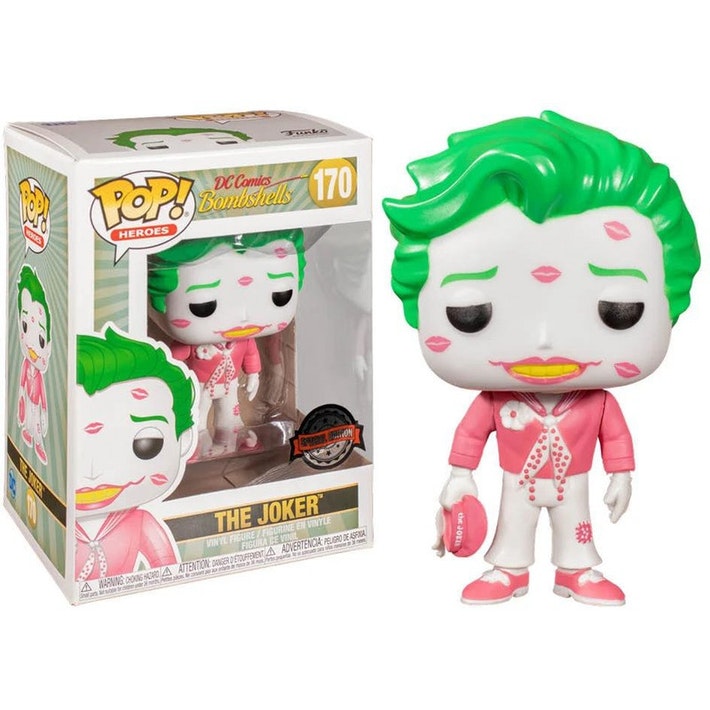 DC Bombshell - The Joker with Kisses (Pink) Pop! 170