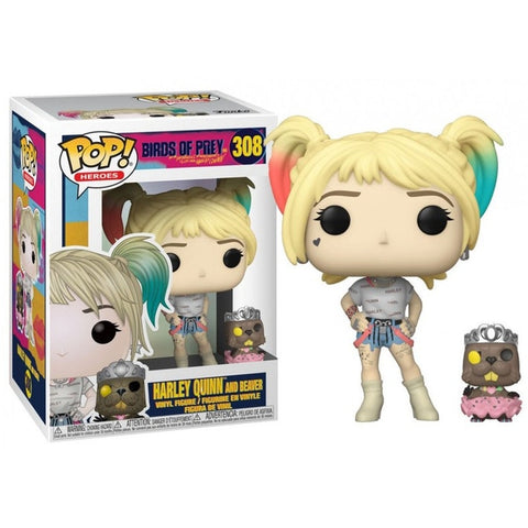 Birds of Prey - Harley Quinn and Beaver Pop! 308