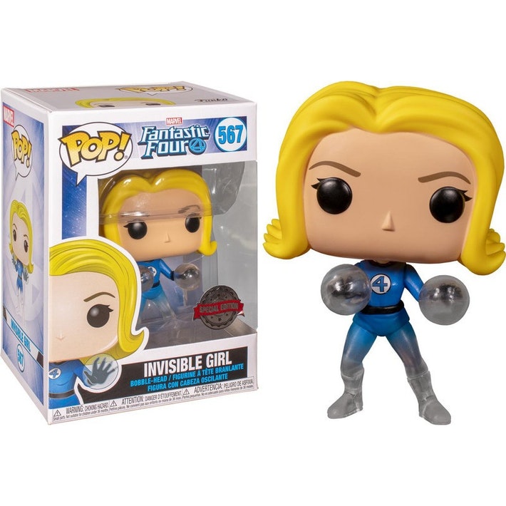 Fantastic Four - Invisible Girl (Special Edition) Pop! 567