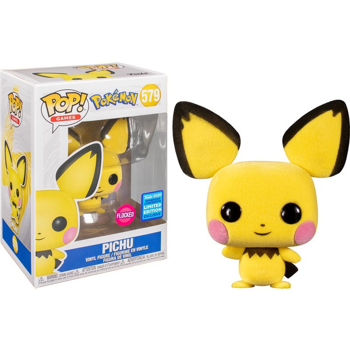 Pokemon - Pichu (Flocked) Pop! 579