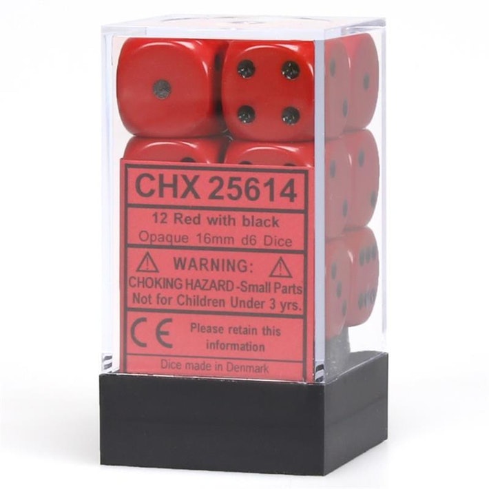 Chessex 12-Die Set - Opaque