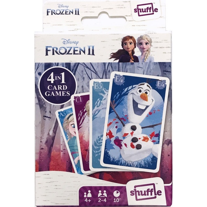 Disney Frozen 2 Shuffle - 4 in 1 Card Games