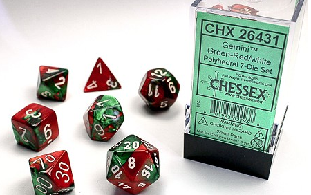 Chessex 7-Die Set - Gemini