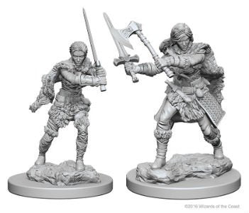 D&D Miniature Figurine - Barbarian
