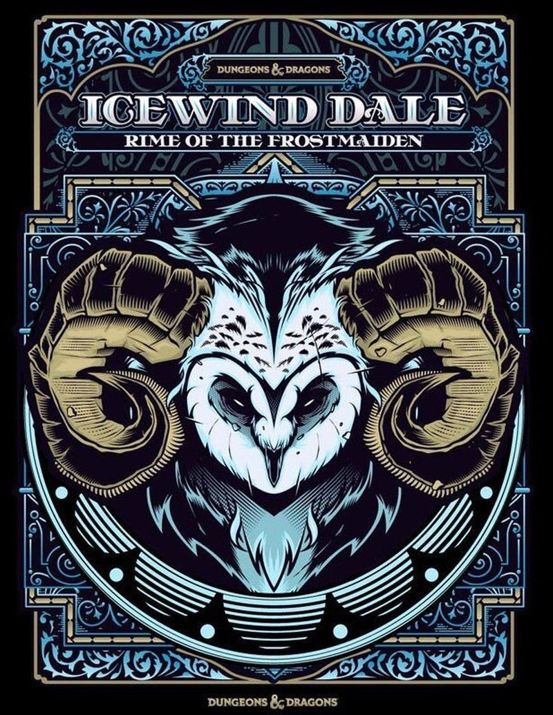 D&D Icewind Dale: Rime of the Frostmaiden (Alternate Cover)