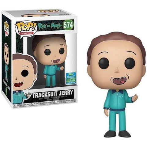 SDCC Rick & Morty - Jerry in Tracksuit Pop! 574