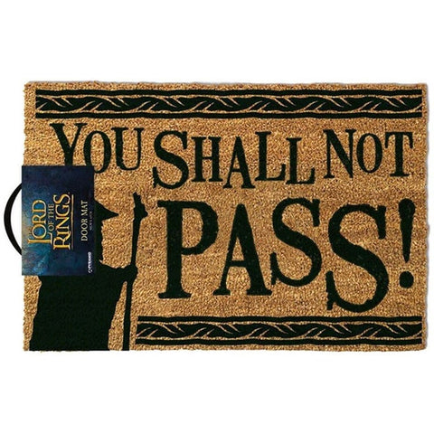 Lord of the Rings: You shall not Pass! (doormat)