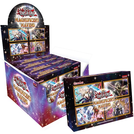 YGO Boxed Set - Magnificent Mavens Display (1st edition)