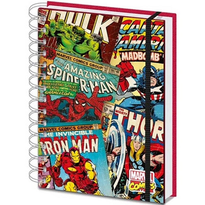 Marvel comic A5 notebook