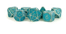 16mm Acrylic Polyhedral Dice Set: Enamel