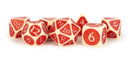 16mm Acrylic Polyhedral Dice Set: Enamel