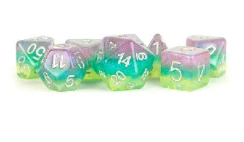 16mm Resin Poly Dice Set: Layered