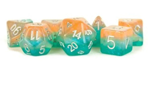 16mm Resin Poly Dice Set: Layered